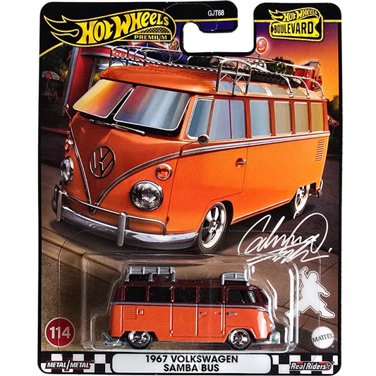 Hot Wheels Premium (Boulevard #114) - 1967 Volkswagen Samba Bus