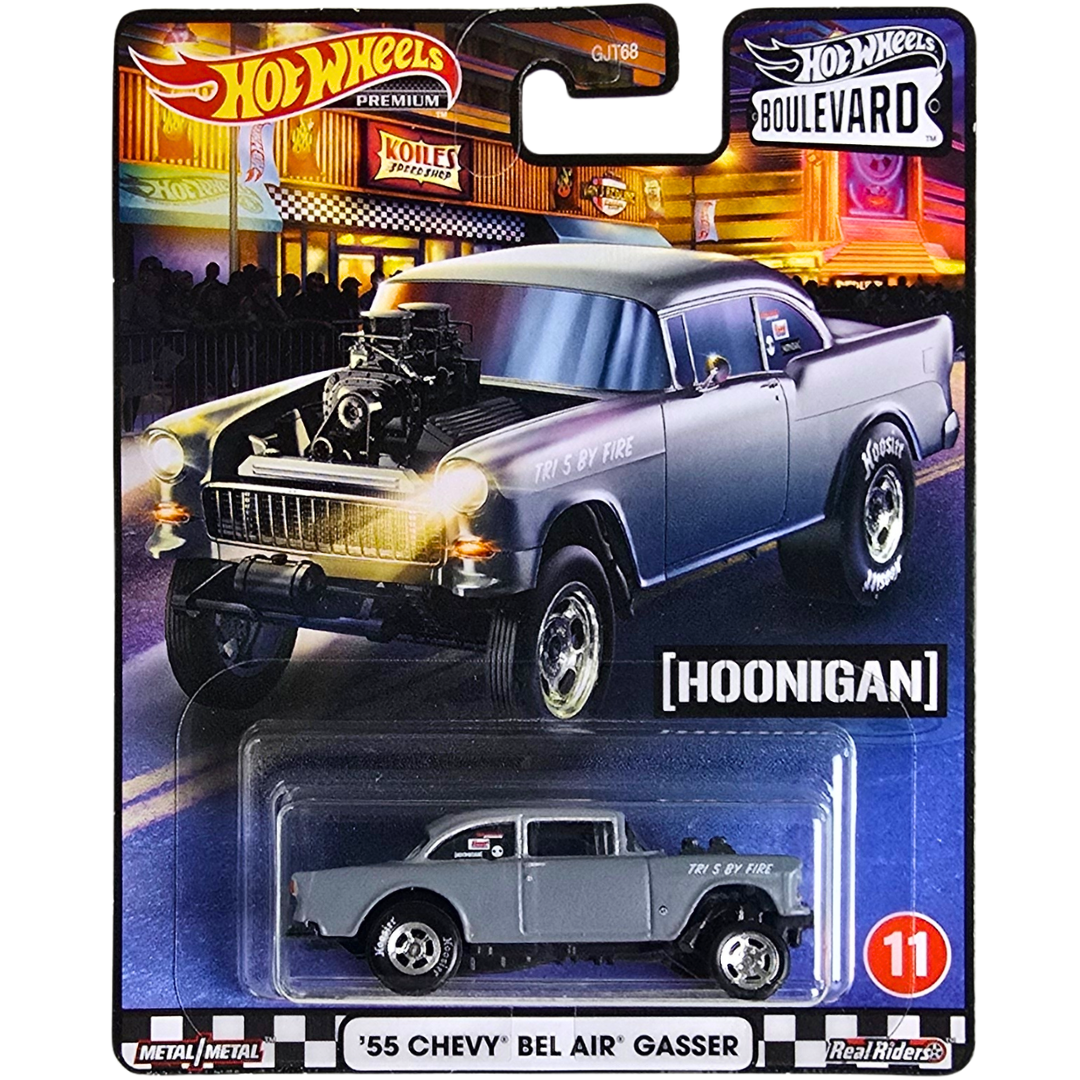 Hot Wheels Premium (Boulevard #11) - '55 Chevy Bel Air Gasser