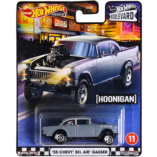 Hot Wheels Premium (Boulevard #11) - '55 Chevy Bel Air Gasser