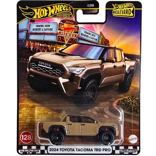 Hot Wheels Premium (Boulevard #128) - 2024 Toyota Tacoma TRD PRO