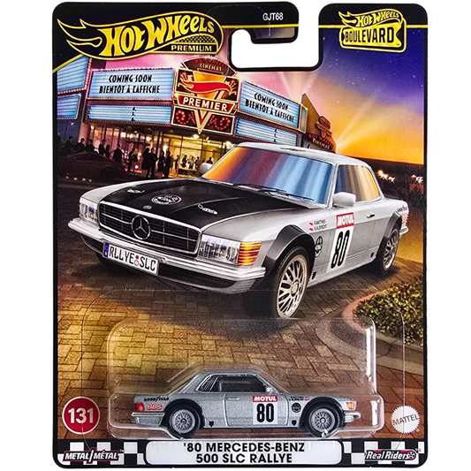 Hot Wheels Premium (Boulevard #131) - '80 Mercedes-Benz 500 SLC Rallye