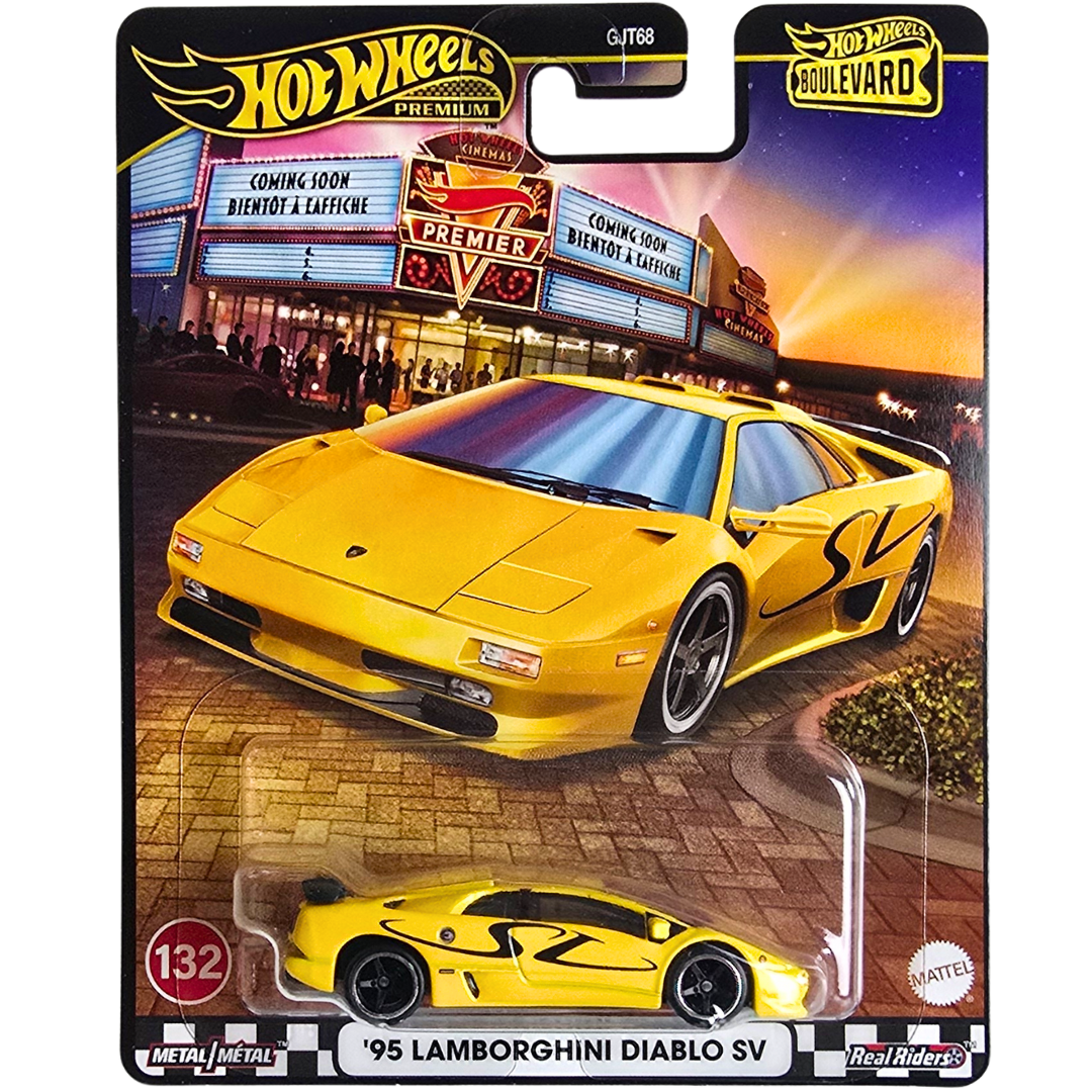 Hot Wheels Premium (Boulevard #132) - '95 Lamborghini Diablo SV - Speed ...