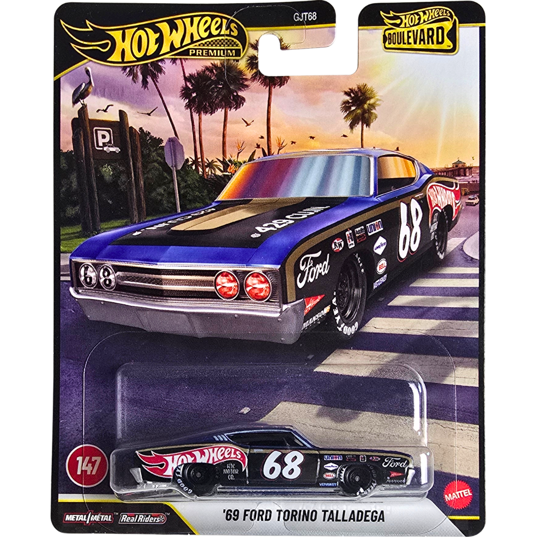 Hot Wheels Premium (Boulevard #147) - '69 Custom Ford Torino Talladega ...