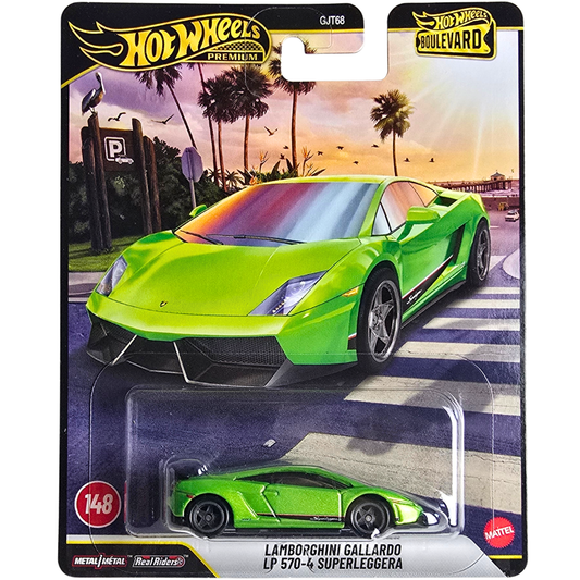 Hot Wheels Premium (Boulevard #148) - Lamborghini Gallardo LP 570-4 Superleggera