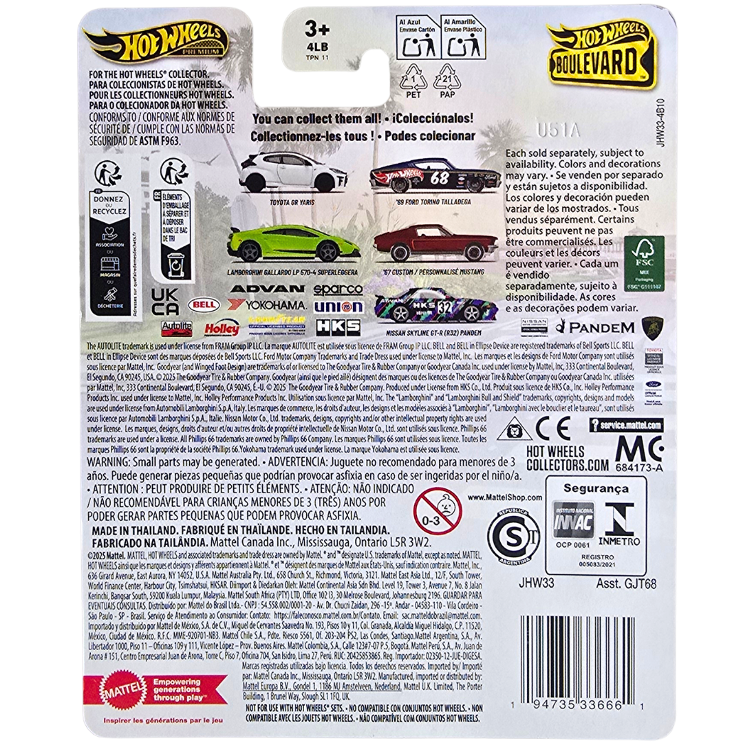 Hot Wheels Premium (Boulevard #148) - Lamborghini Gallardo LP 570-4 Superleggera
