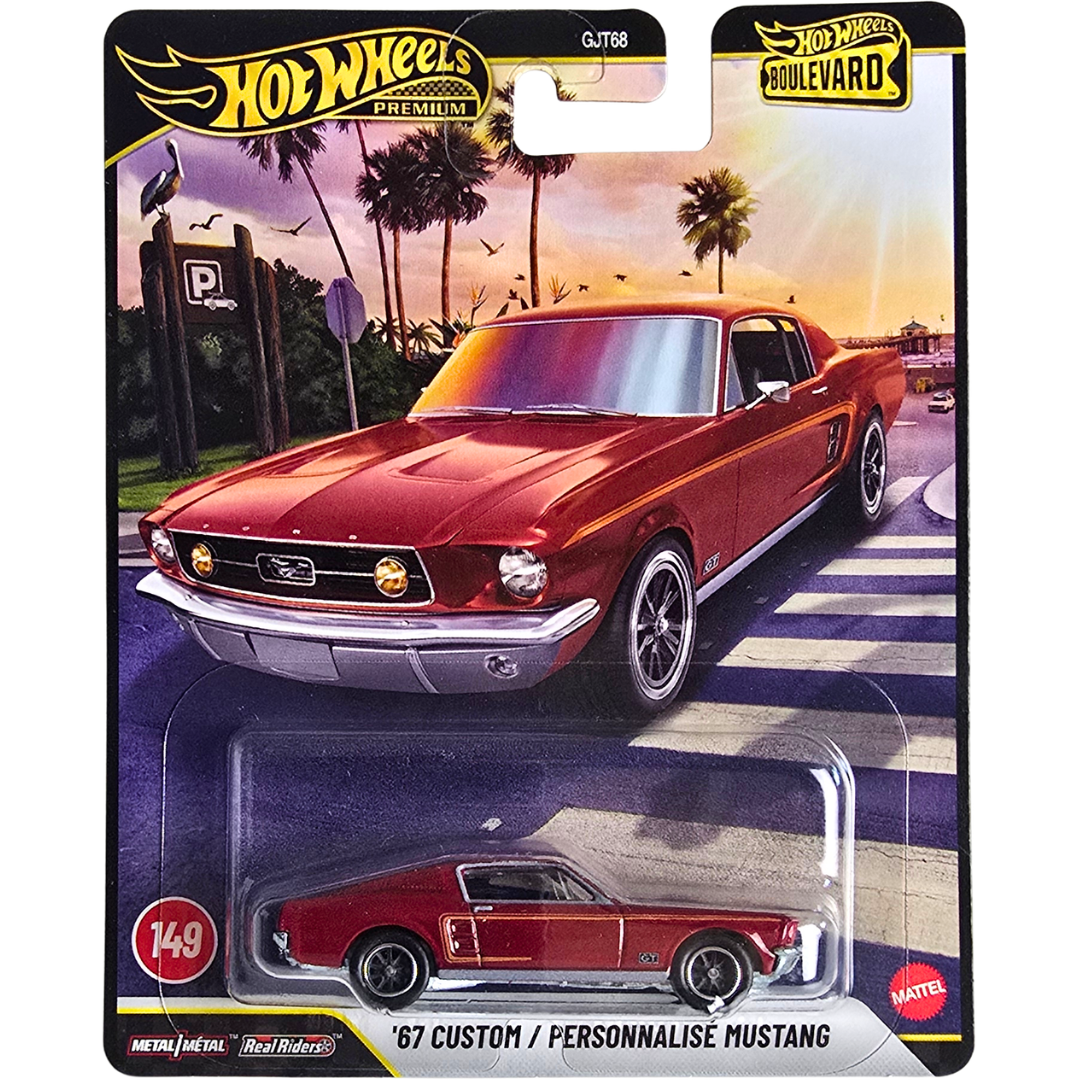 Hot Wheels Premium (Boulevard #149) - '67 Custom / Personnalisé Mustang