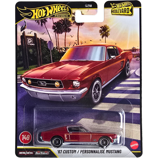 Hot Wheels Premium (Boulevard #149) - '67 Custom / Personnalisé Mustang
