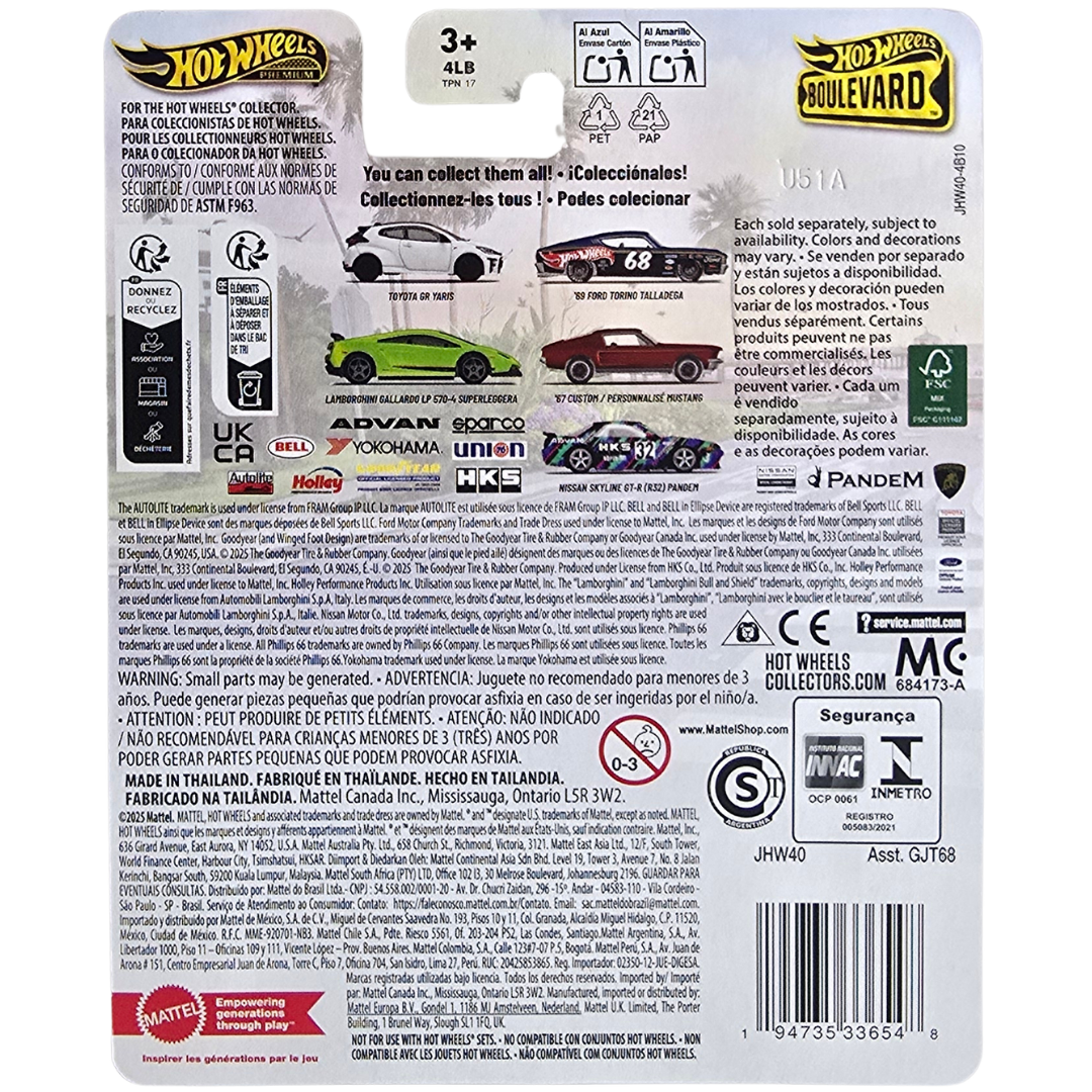 Hot Wheels Premium (Boulevard #149) - '67 Custom / Personnalisé Mustang