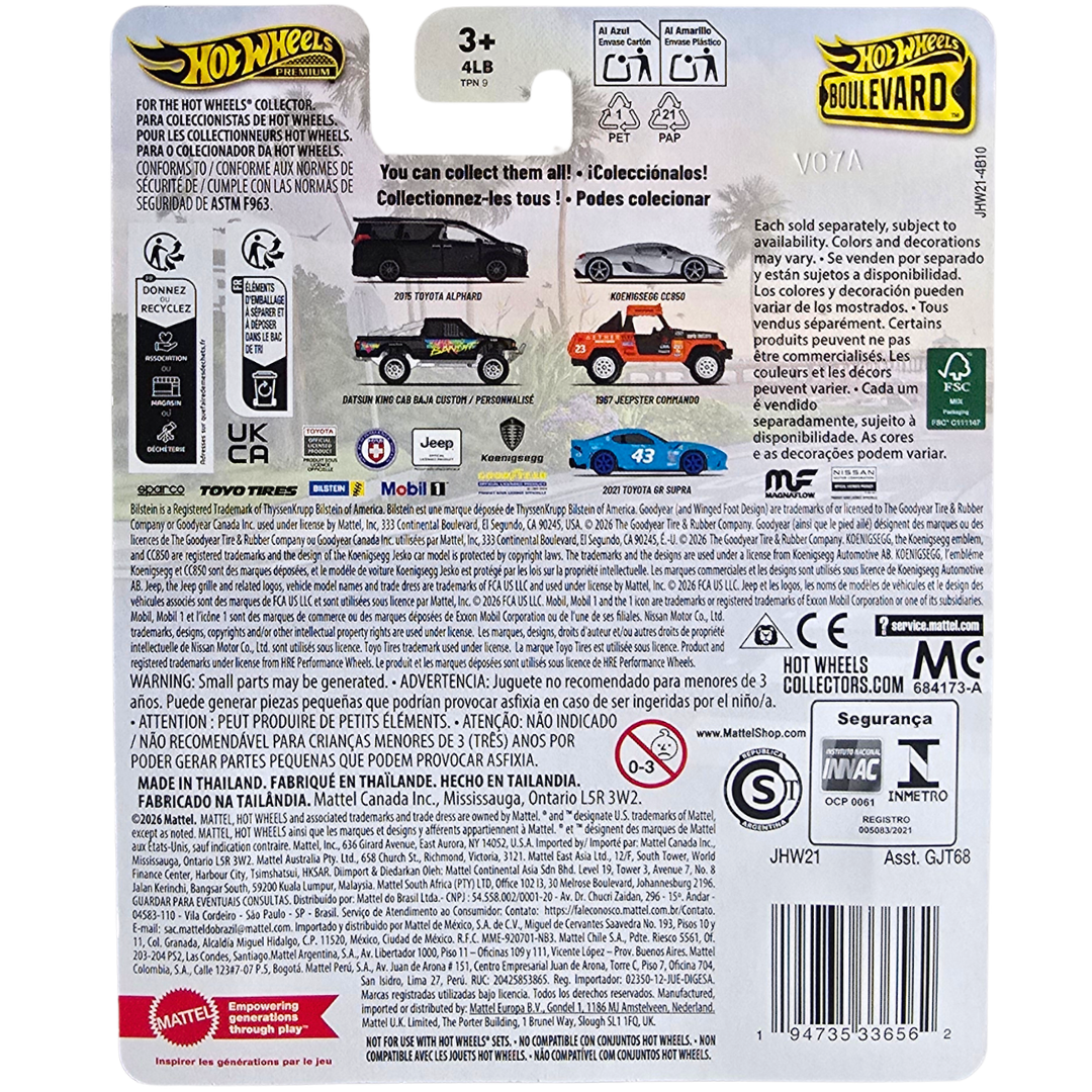 Hot Wheels Premium (Boulevard #152) - Koenigsegg CC850