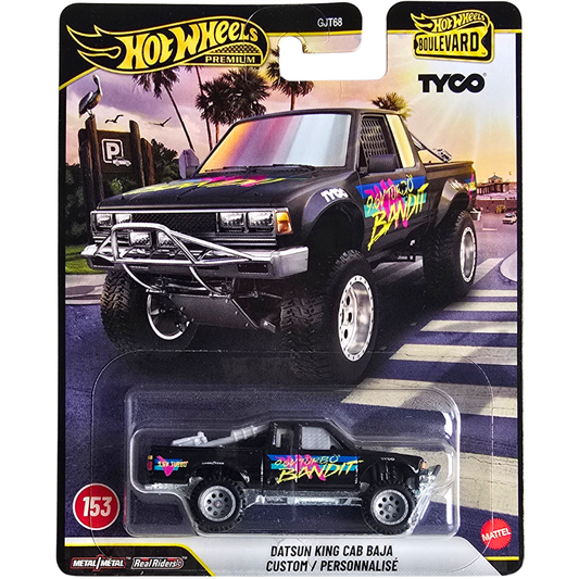Hot Wheels Premium (Boulevard #153) - Datsun King Cab Baja Custom / Personnalisé
