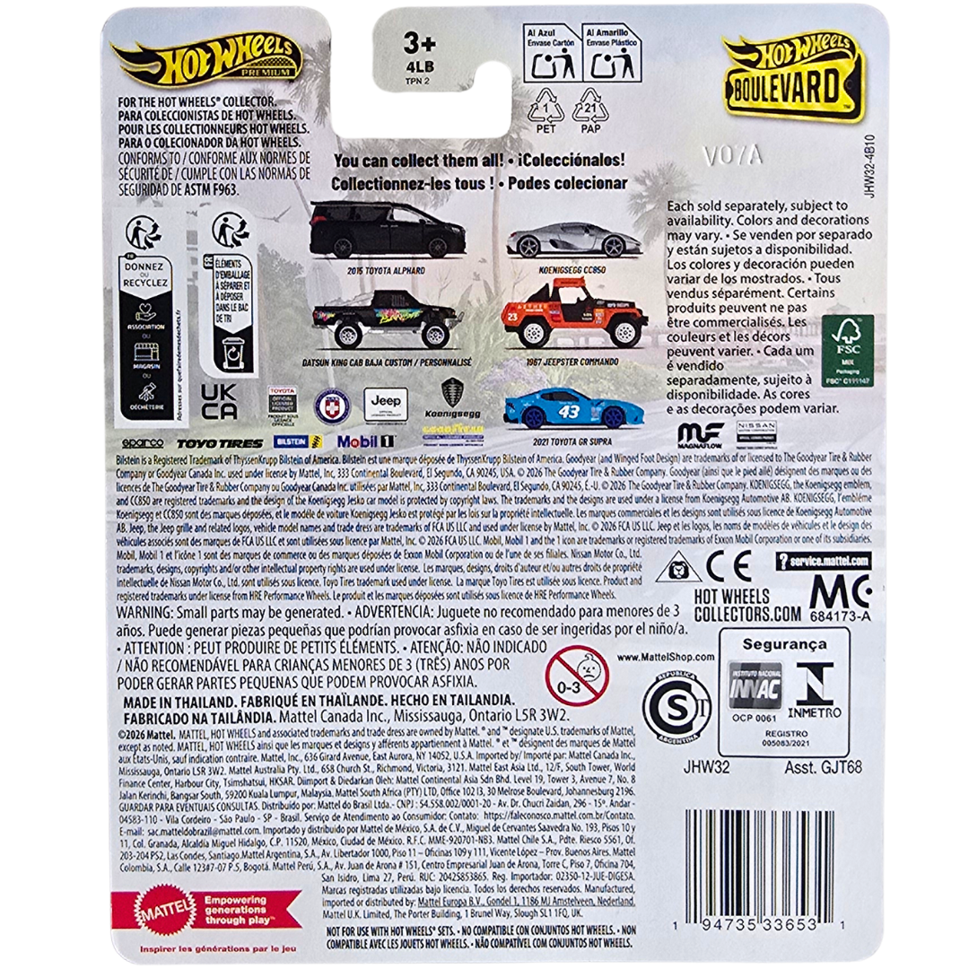Hot Wheels Premium (Boulevard #153) - Datsun King Cab Baja Custom / Personnalisé