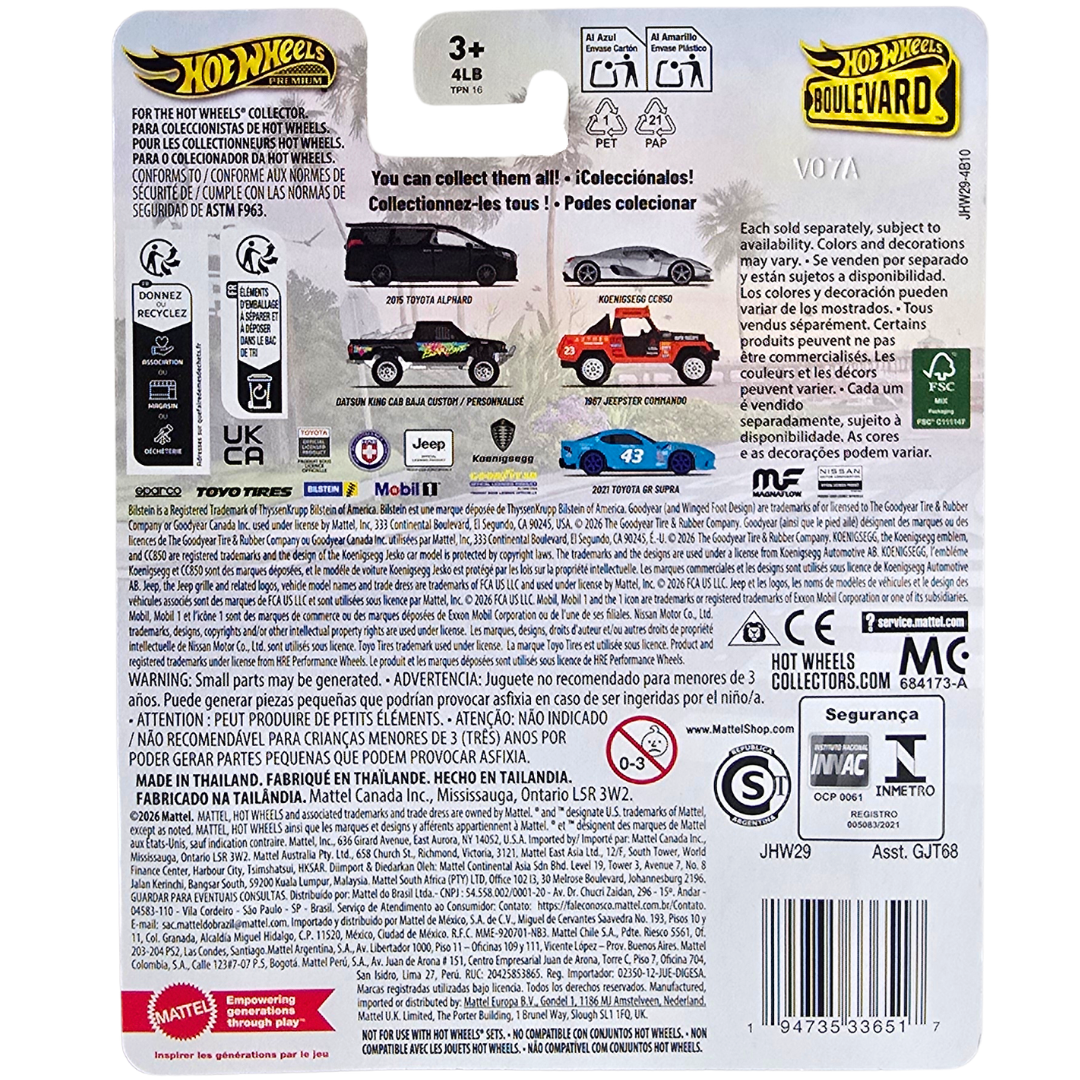 Hot Wheels Premium (Boulevard #154) - 1967 Jeepster Commando