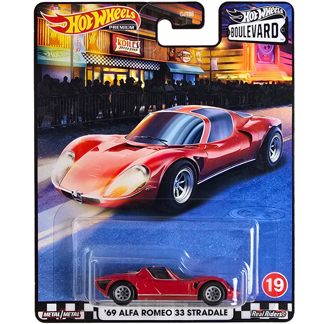 Hot Wheels Premium (Boulevard #19) - '69 Alfa Romeo 33 Stradale