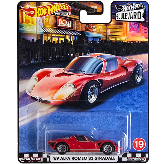 Hot Wheels Premium (Boulevard #19) - '69 Alfa Romeo 33 Stradale
