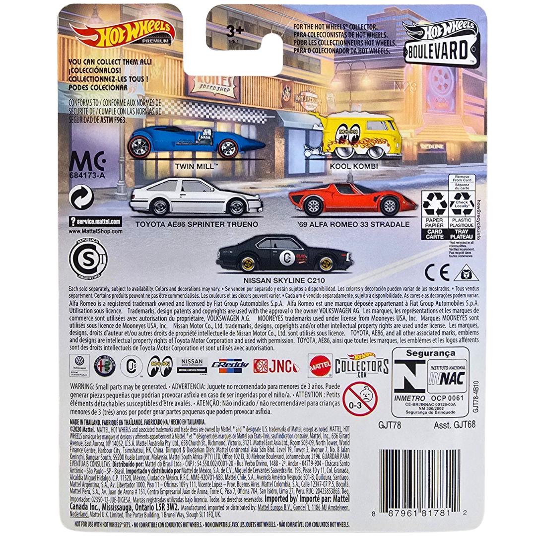 Hot Wheels Premium (Boulevard #19) - '69 Alfa Romeo 33 Stradale