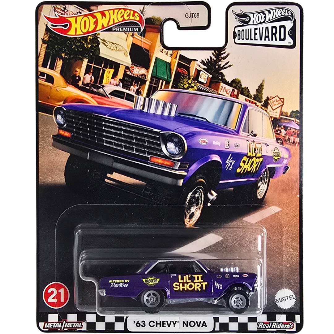 Hot Wheels Premium (Boulevard #21) - '63 Chevy Nova