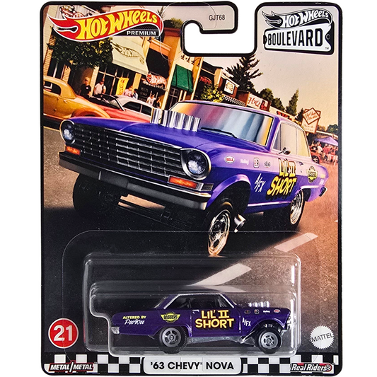 Hot Wheels Premium (Boulevard #21) - '63 Chevy Nova