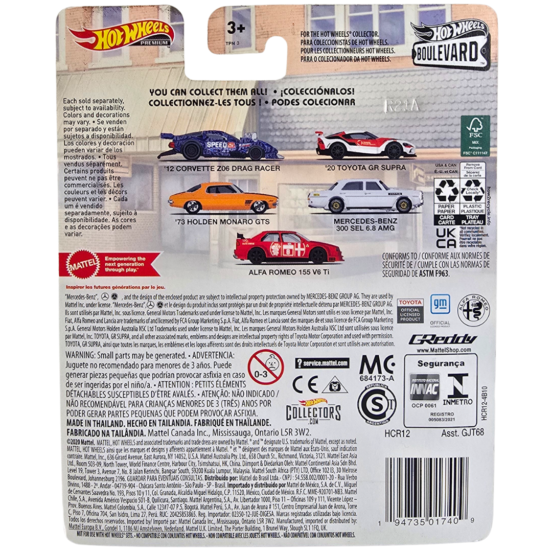 Hot Wheels Premium (Boulevard #51) - '12 Corvette Z06 Drag Racer