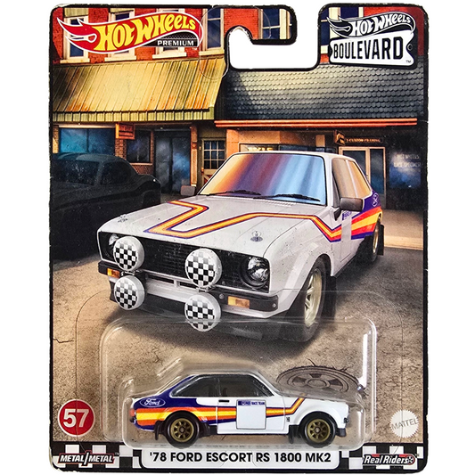 Hot Wheels Premium (Boulevard #57) - '78 Ford Escort RS 1800 MK2