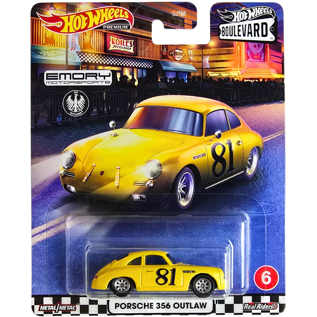 Hot Wheels Premium (Boulevard #6) - Porsche 356 Outlaw