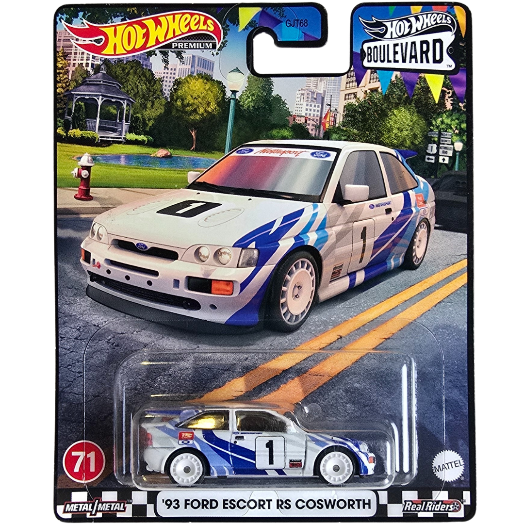 Hot Wheels Premium (Boulevard #71) - '93 Ford Escort RS Cosworth