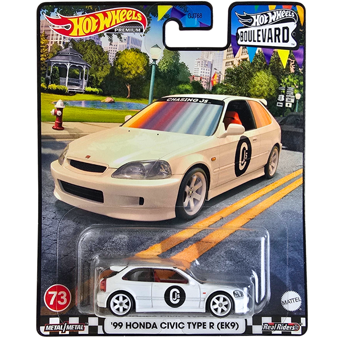 Hot Wheels Premium (Boulevard #73) - '99 Honda Civic Type R (EK9)