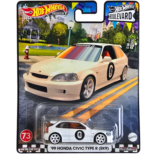 Hot Wheels Premium (Boulevard #73) - '99 Honda Civic Type R (EK9)