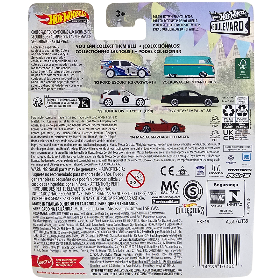 Hot Wheels Premium (Boulevard #73) - '99 Honda Civic Type R (EK9)