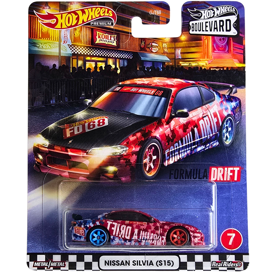 Hot Wheels Premium (Boulevard #7) - Nissan Silvia (S15)