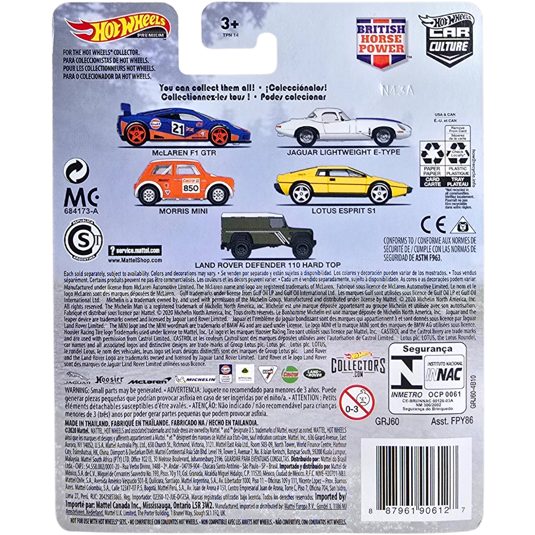 Hot Wheels Premium (British Horse Power) - Jaguar Lightweight E-Type
