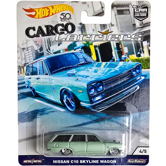 Hot Wheels Premium (Cargo Carriers) - Nissan C10 Skyline Wagon