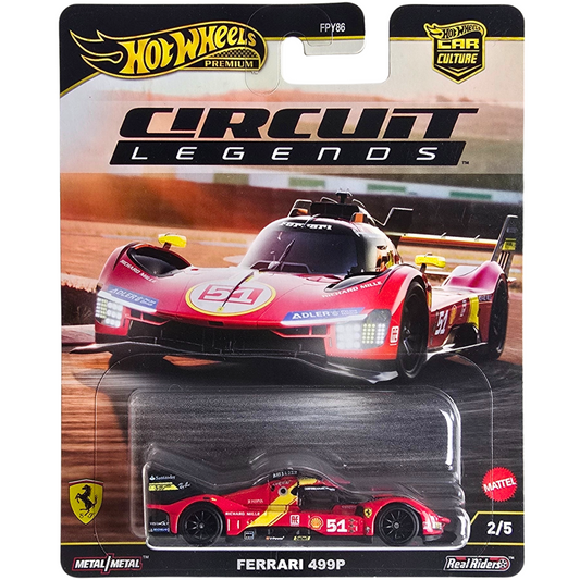 Hot Wheels Premium (Circuit Legends) - Ferrari 499P