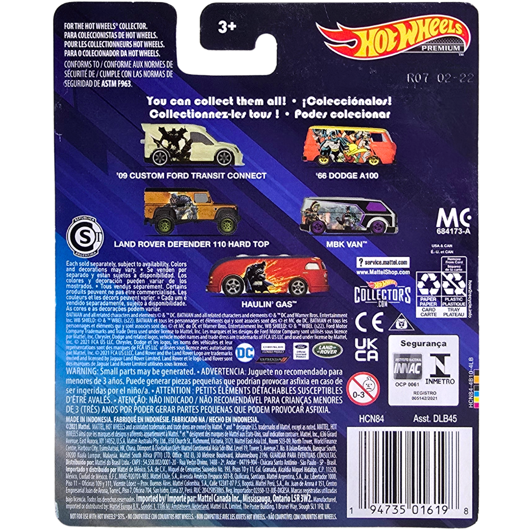 Hot Wheels Premium (DC) - '09 Custom Ford Transit Connect