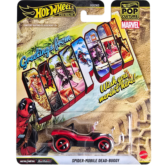 Hot Wheels Premium (Deadpool) - Spider-Mobile Dead-Buggy