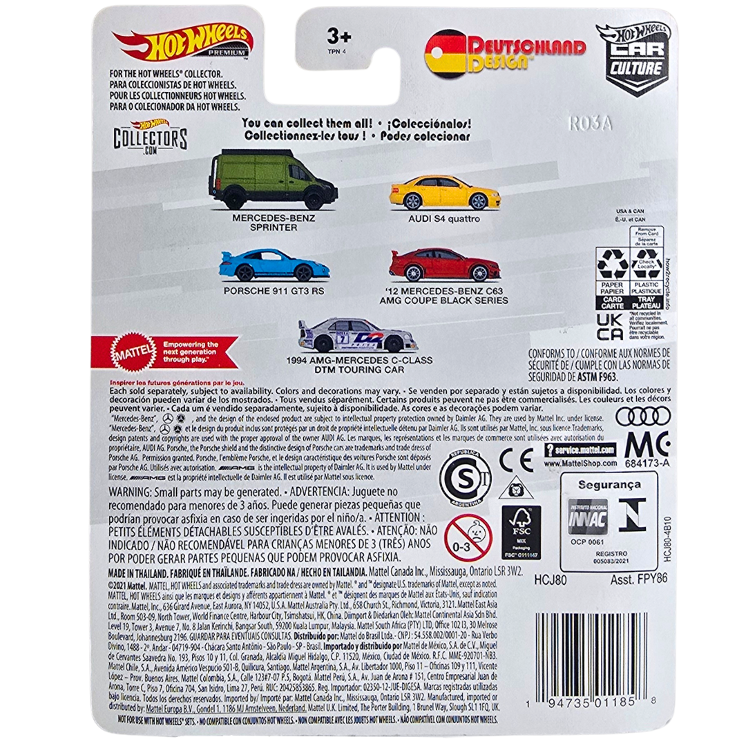 Hot Wheels Premium (Deutschland Design) - 1994 AMG-Mercedes C-Class DTM Touring Car