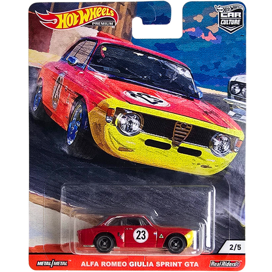 Hot Wheels Premium (Door Slammers) - Alfa Romeo Giulia Sprint GTA