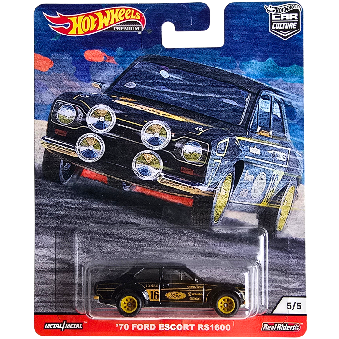 Hot Wheels Premium (Door Slammers) - '70 Ford Escort RS1600