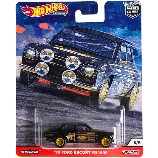 Hot Wheels Premium (Door Slammers) - '70 Ford Escort RS1600