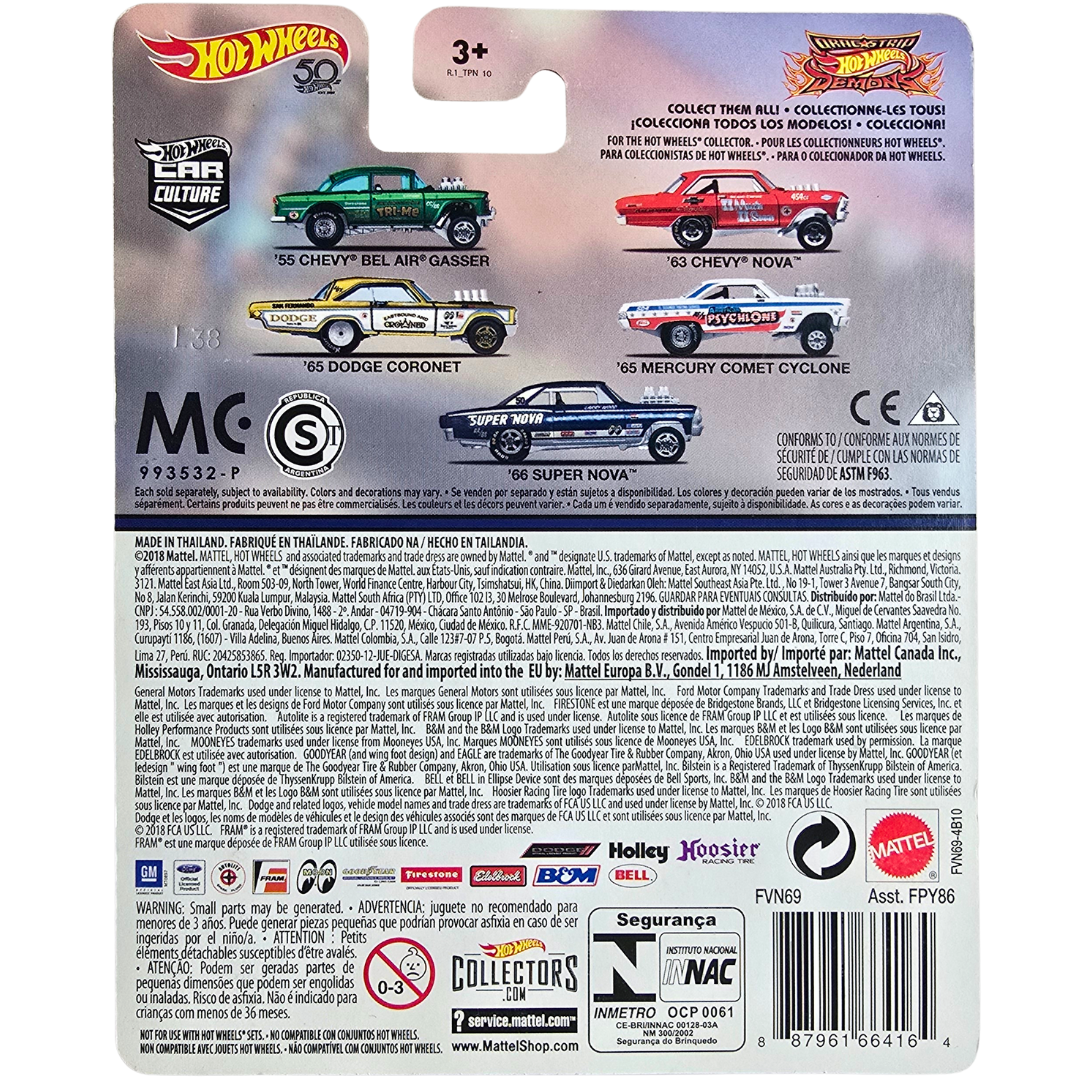 Hot Wheels Premium (Drag Strip Demons) - '55 Chevy Bel Air Gasser
