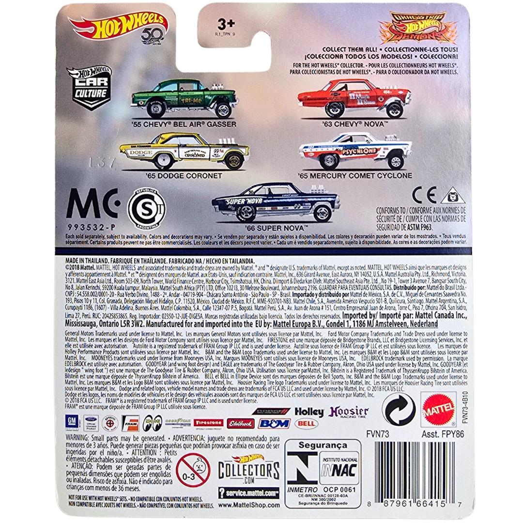 Hot Wheels Premium (Drag Strip Demons) - '63 Chevy Nova
