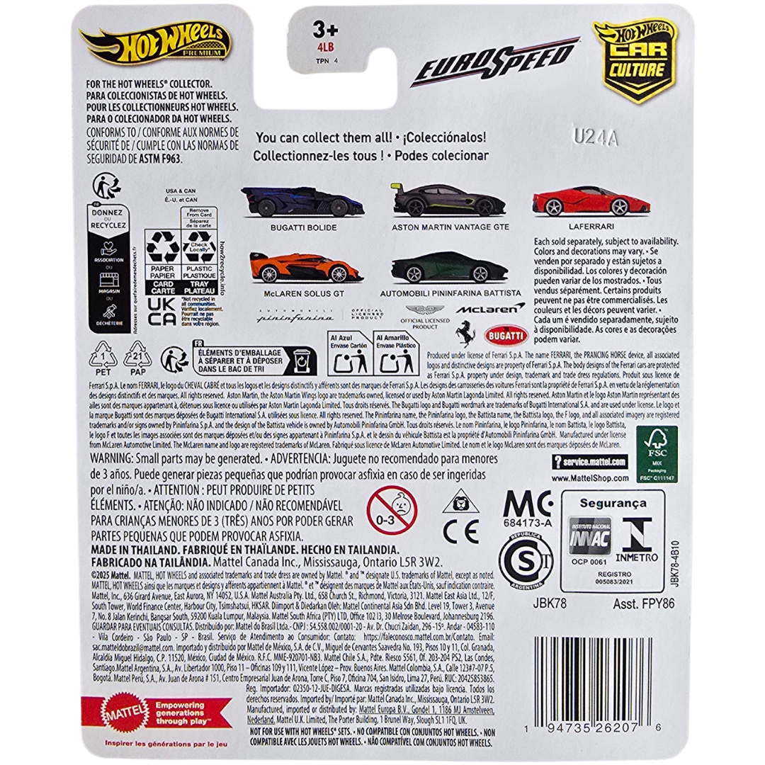 Hot Wheels Premium (Euro Speed) - McLaren Solus GT
