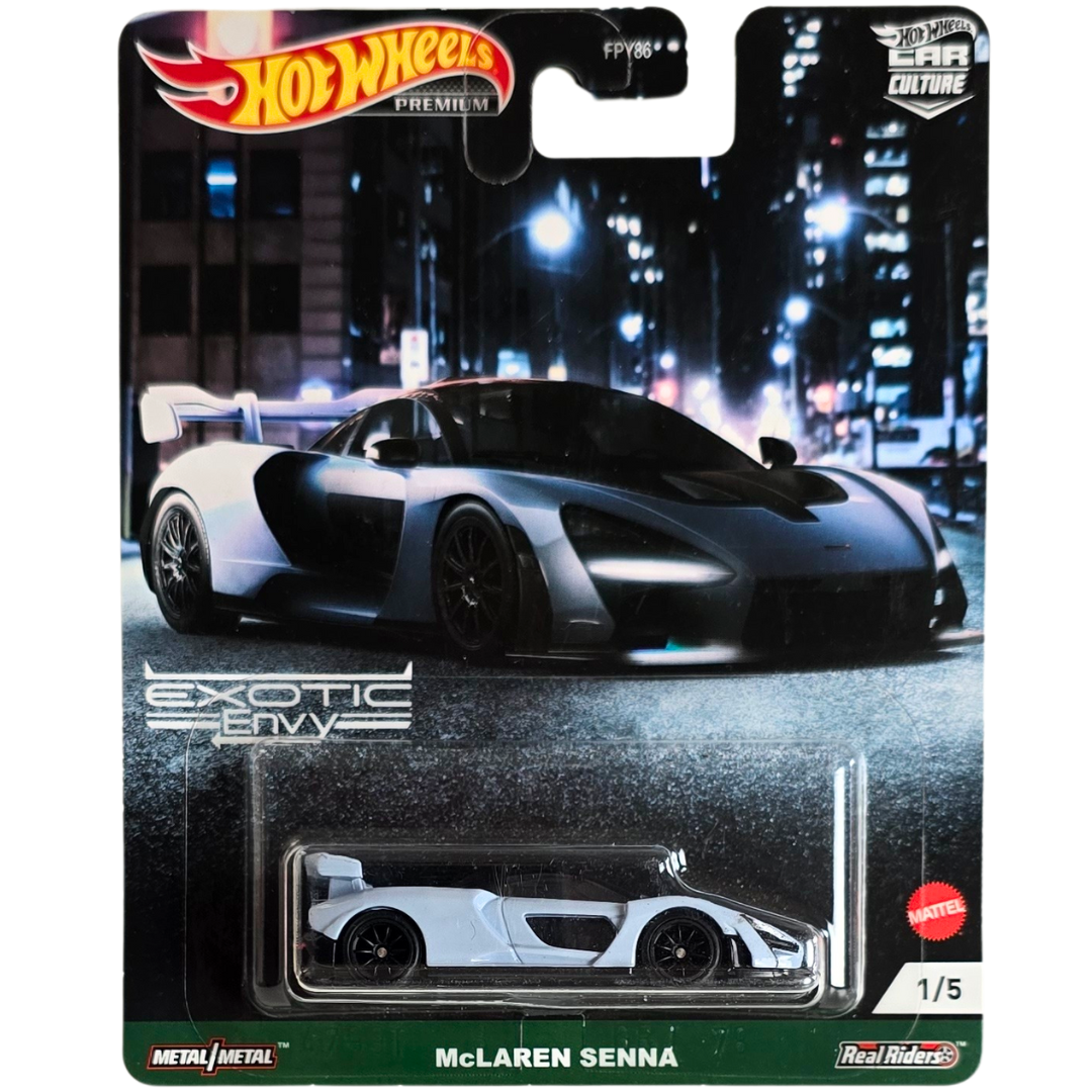 Hot Wheels Premium (Exotic Envy) - McLaren Senna
