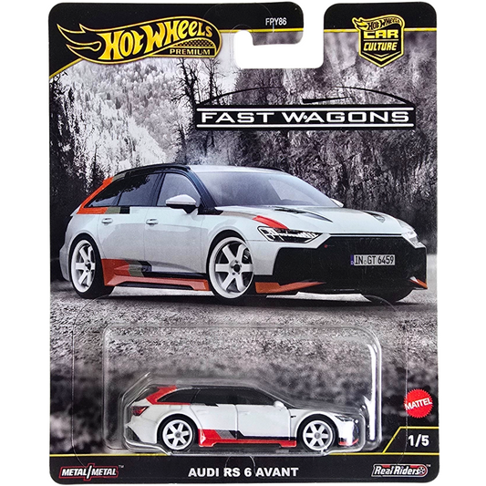 Hot Wheels Premium (Fast Wagons) - Audi RS 6 Avant