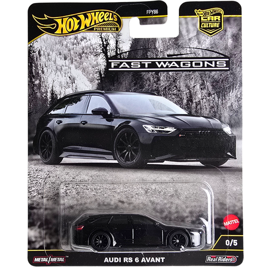 Hot Wheels Premium (Fast Wagons) - Audi RS 6 Avant (Chase)
