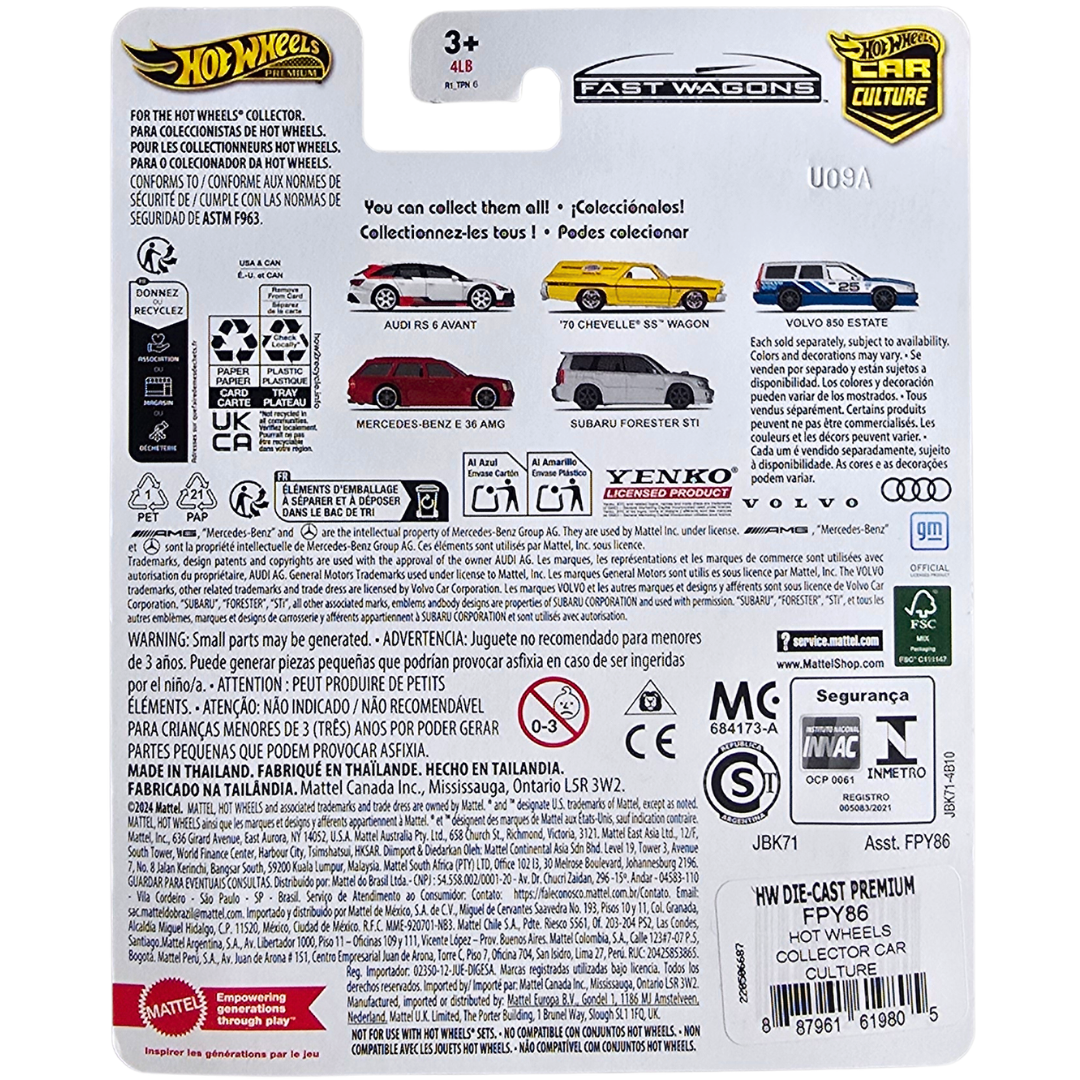 Hot Wheels Premium (Fast Wagons) - Audi RS 6 Avant (Chase)