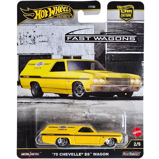 Hot Wheels Premium (Fast Wagons) - '70 Chevelle SS Wagon