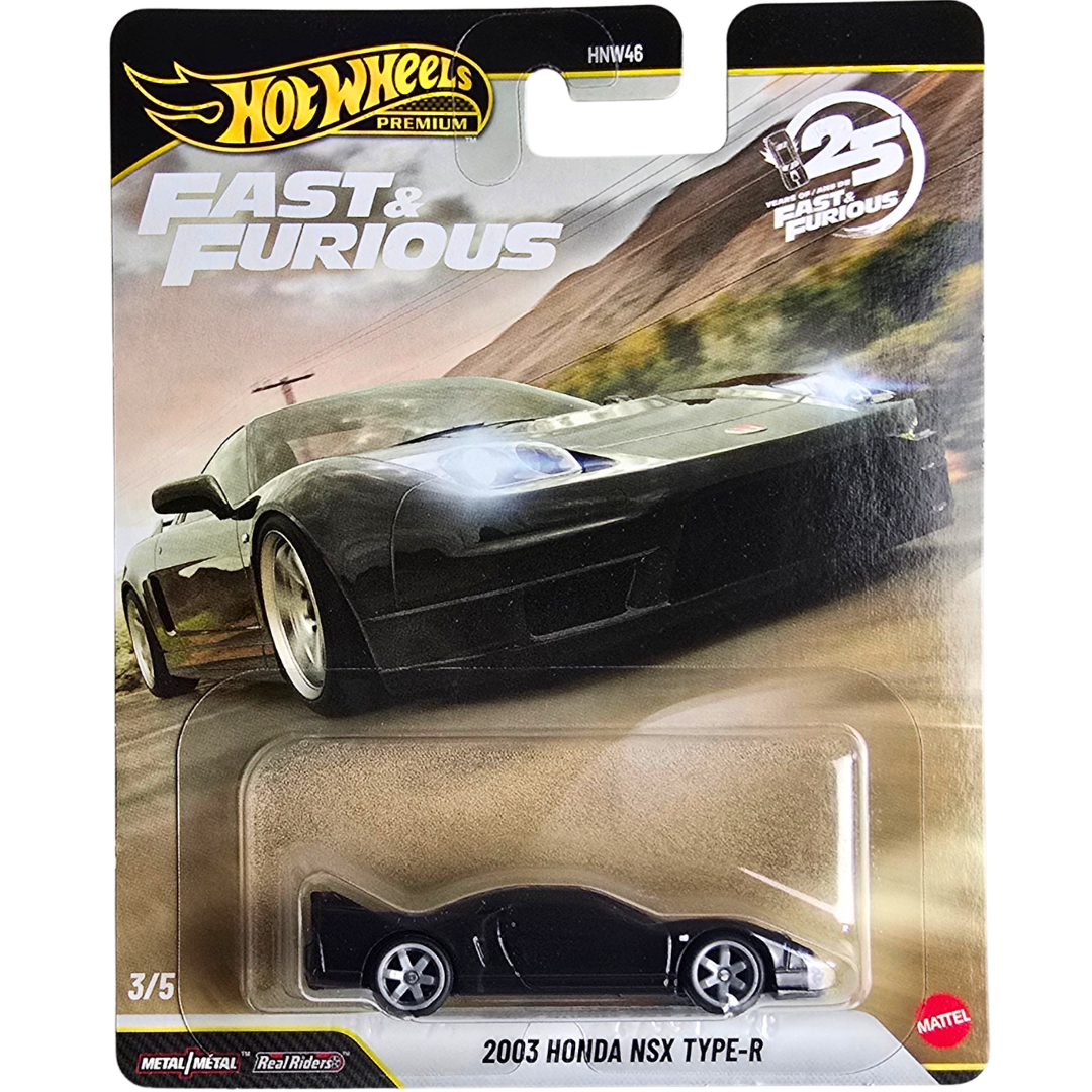 Hot Wheels Premium (Fast & Furious - 25 Years-Ans Of Fast & Furious) - 2003 Honda NSX Type-R