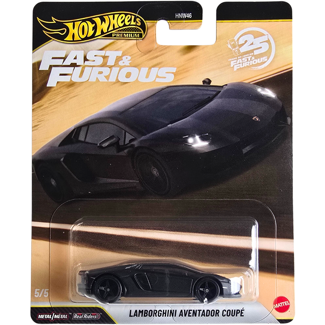 Hot Wheels Premium (Fast & Furious - 25 Years/Ans Of Fast & Furious) - Lamborghini Aventador Coupé