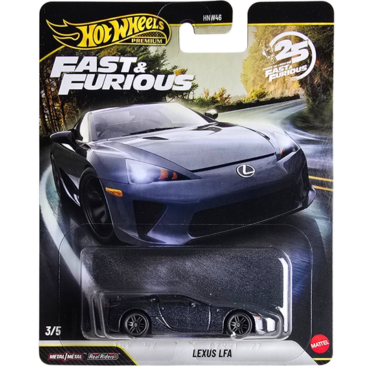 Hot Wheels Premium (Fast & Furious - 25 Years-Ans Of Fast & Furious) - Lexus LFA