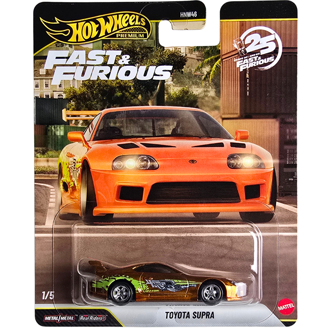 Hot Wheels Premium (Fast & Furious - 25 Years-Ans Of Fast & Furious) - Toyota Supra